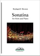 Sonatina for Horn and Piano P.O.D. cover